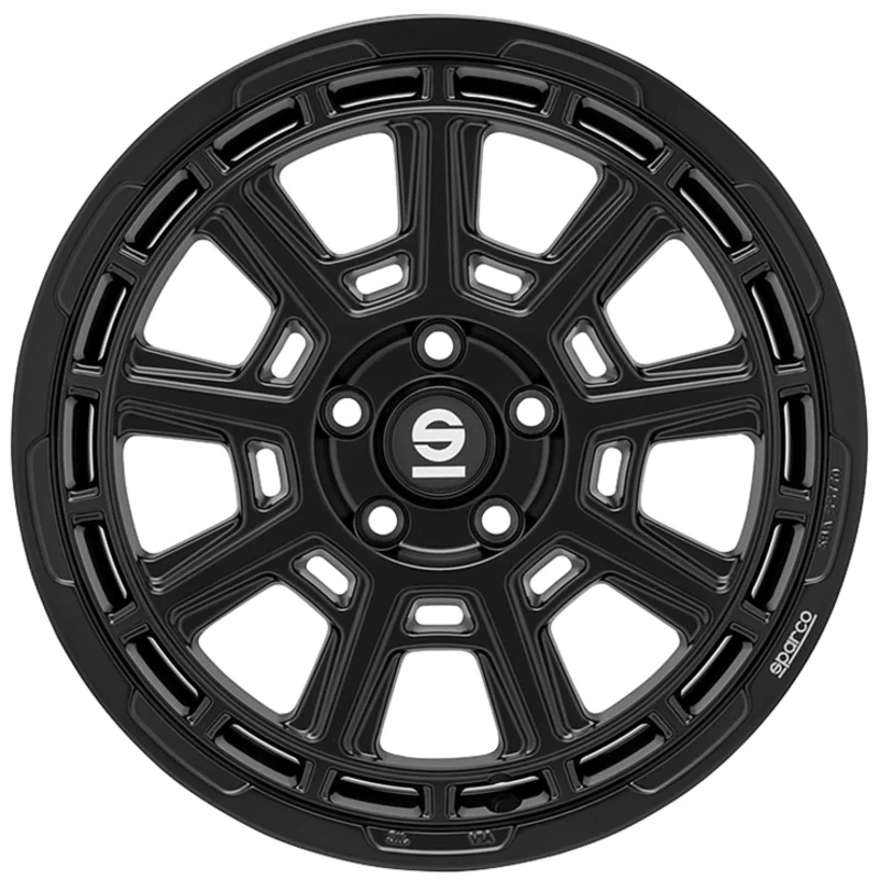 Sparco STERRATO 8.0x17 5x100 ET45 MATT BLACK Felgen