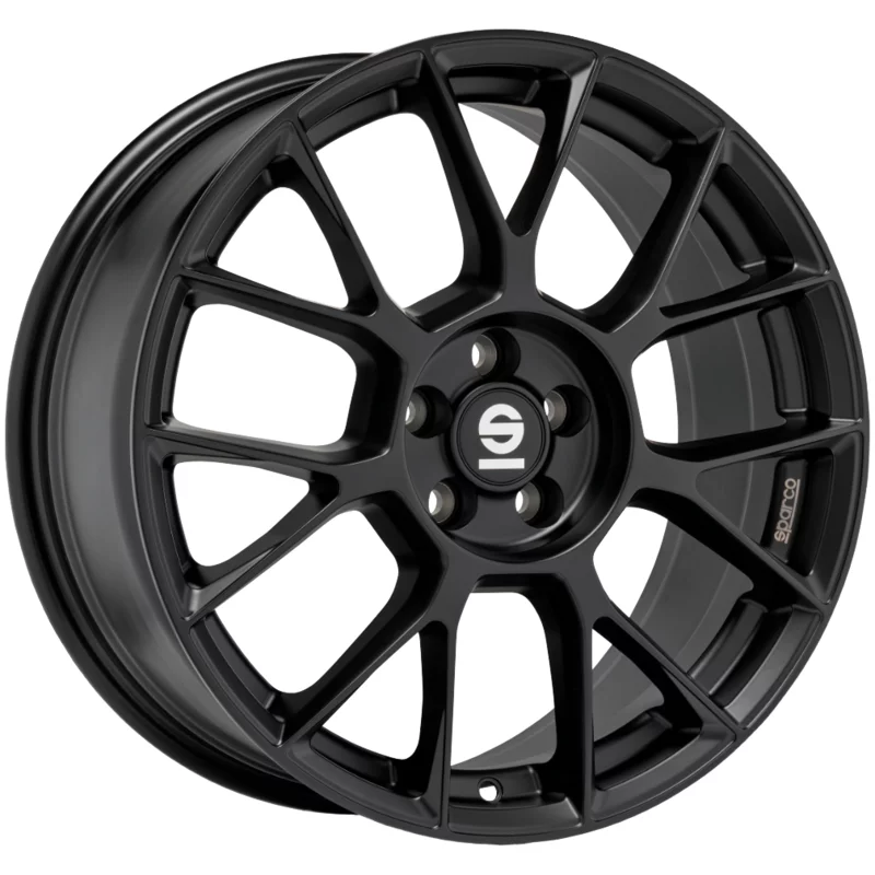 Image of Sparco SUPER SPRINT 8.0x18 5x112 ET28 MATT BLACK Felgen