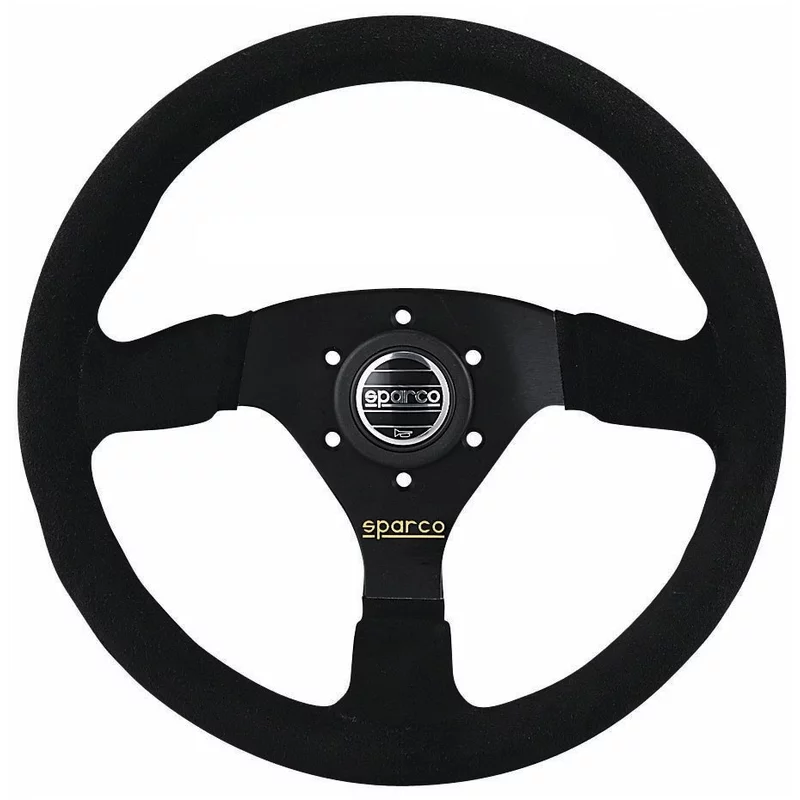 Image of Lenkrad Sparco R383 Geschüsselt Daim