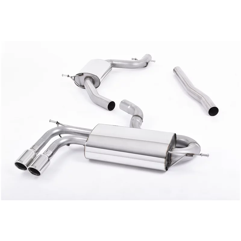 Image of Cat-Back Milltek 69.85 Twin 80mm Jet
