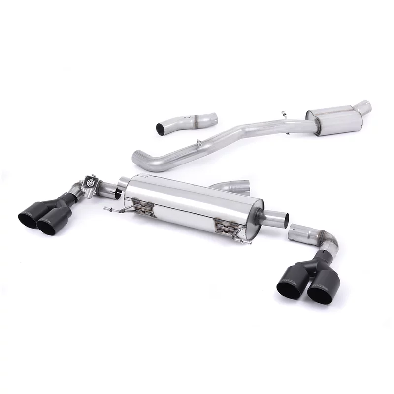 Image of Cat-Back Milltek 3" Black GT90