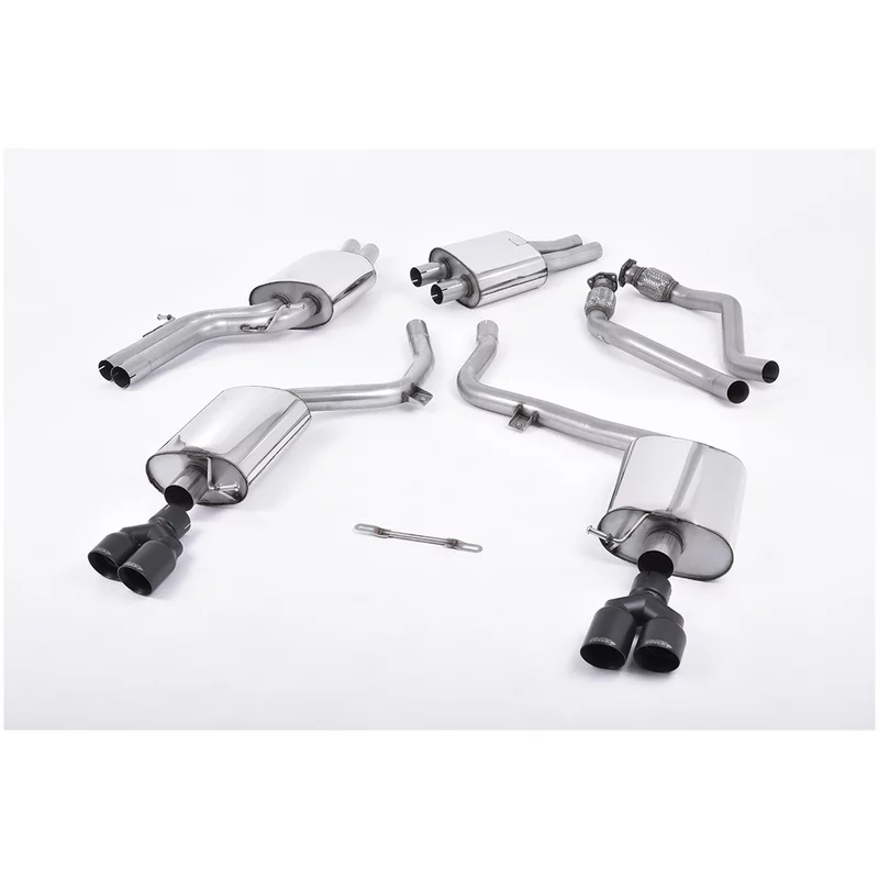Image of Cat-Back Milltek 2.35" Twin 80mm GT80