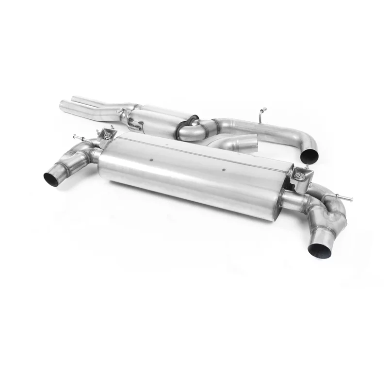 Image of OPF-Back Milltek 3" Polished Oval Trims für AUDI A3 Sportback (8VA, 8VF) RS3 quattro 400 PS