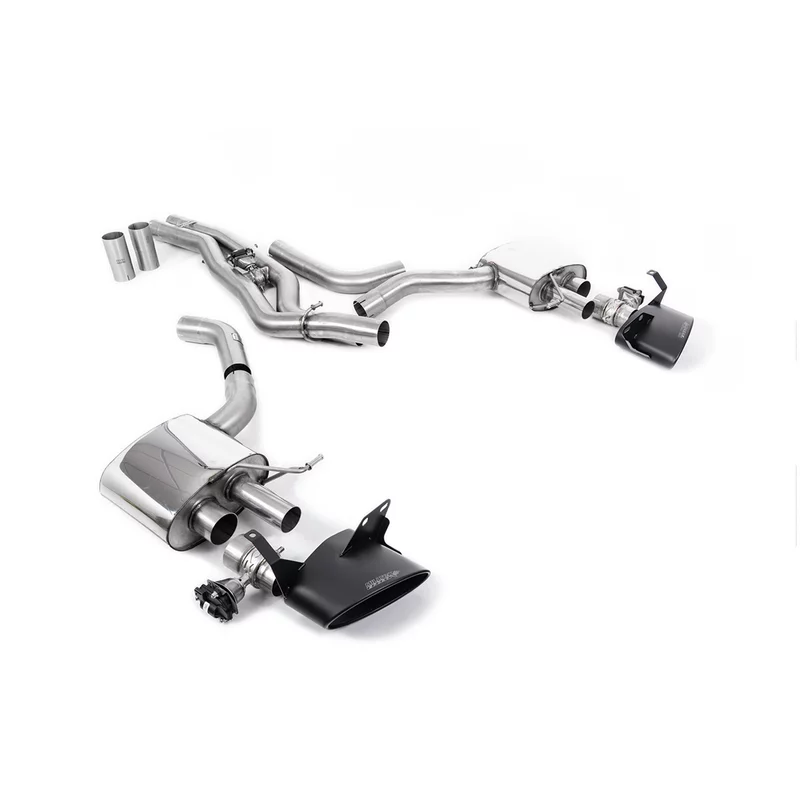 Image of Cat-Back Milltek 3.15" für AUDI A6 C8 Avant (4A5) RS6 TFSI Mild Hybrid quattro 630 PS