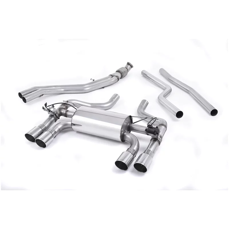 Image of Cat-Back Milltek 3" Quad 90mm GT90