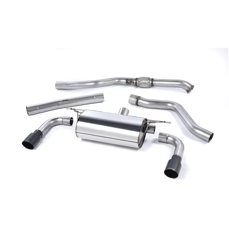 Cat-Back Milltek  3" Twin 90mm GT90 für BMW 2 Coupé (F22, F87)  M 235 i 326ps