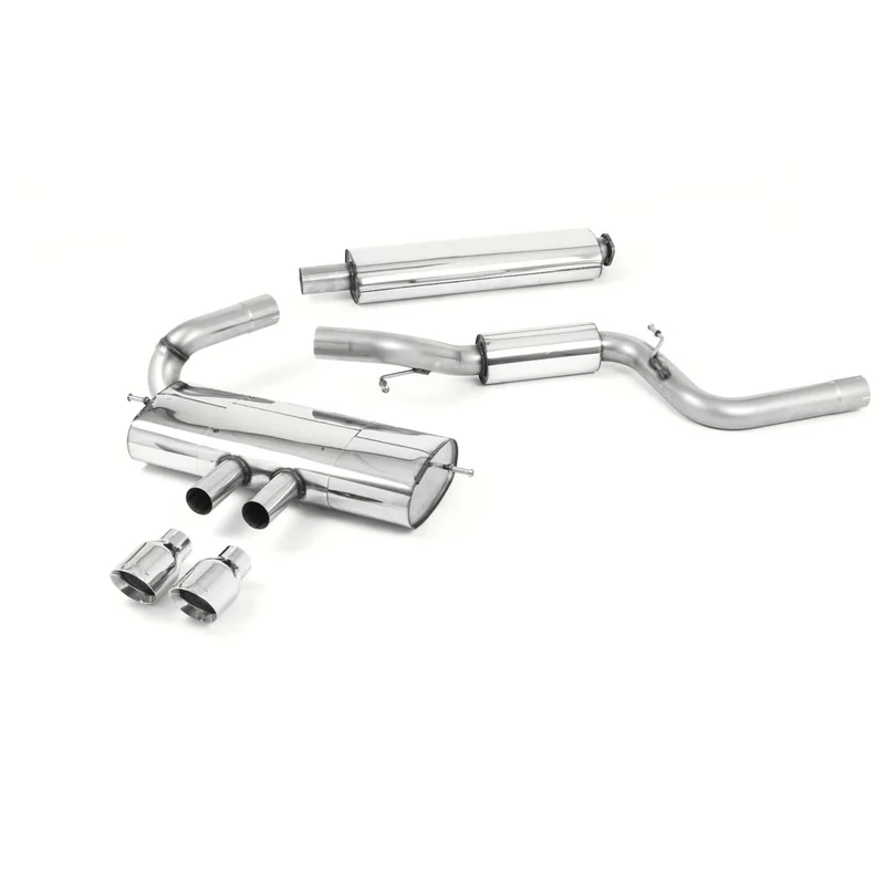 Image of Cat-Back Milltek 3" Dual GT100 für FORD FOCUS III 2.0 ST 250 PS