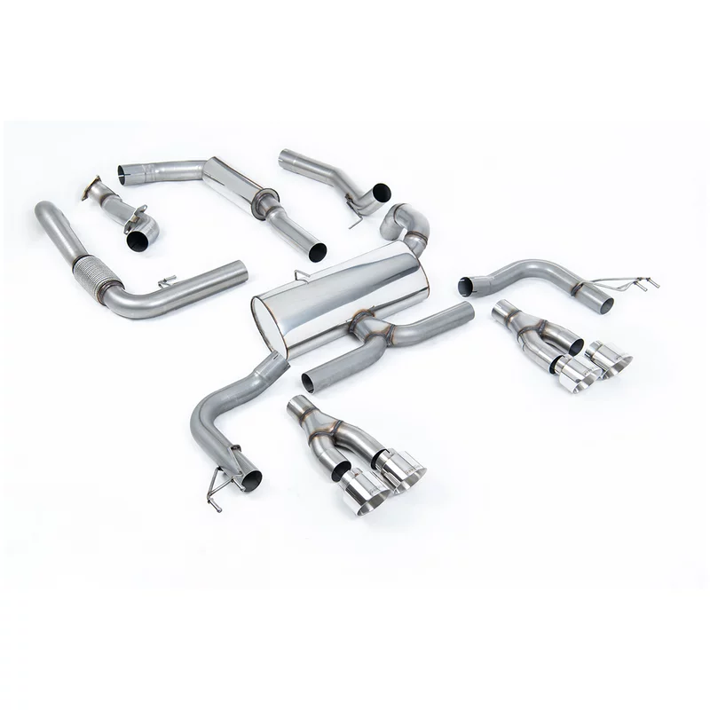 Image of Cat-Back Milltek 3" Polished GT-100