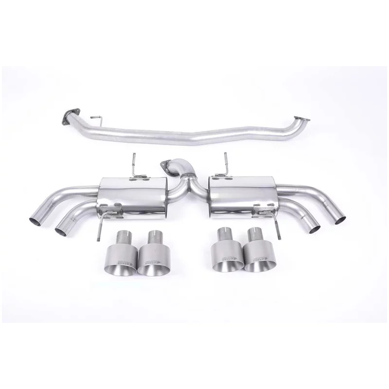 Image of Cat-Back Milltek 3" Quad 127mm GT127