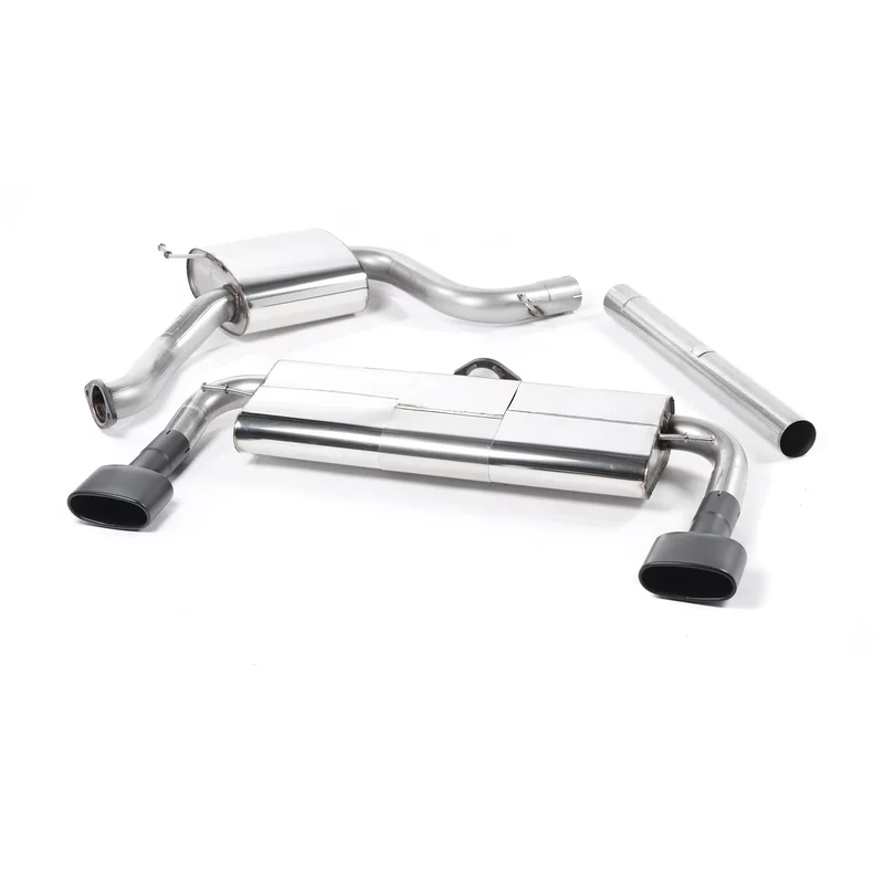 Image of Cat-Back Milltek 3" 152x76mm Oval für SEAT LEON (5F1) 2.0 Cupra 280 PS
