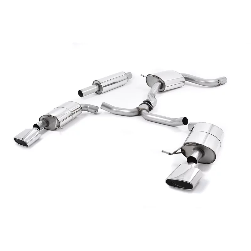 Image of Cat-Back Milltek 3" 152x76mm Oval