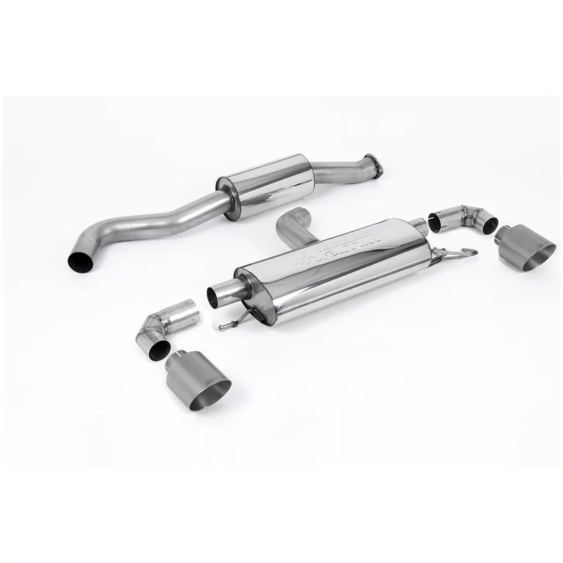Image of OPF-Back Milltek 3" Brushed Titanium GT-115 für TOYOTA YARIS (_P21_, _PA1_, _PH1_) 1.6 GR 4WD (GXPA16) 261 PS