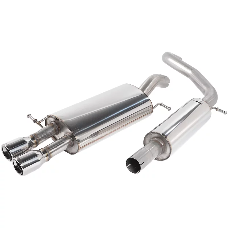 Image of Cat-Back Milltek 63.5 Twin 76.2mm Jet