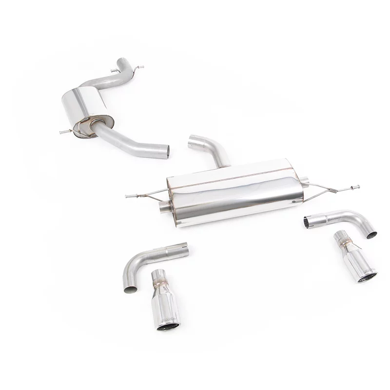 Image of Cat-Back Milltek 69.85 Dual 90mm Jet