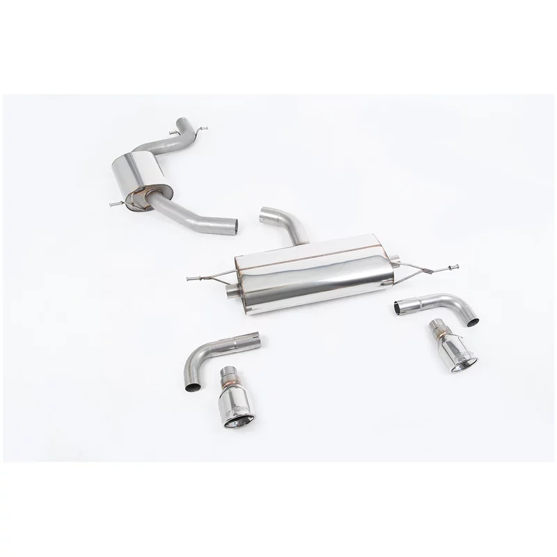 Image of Cat-Back Milltek 69.85 Dual 100mm Jet