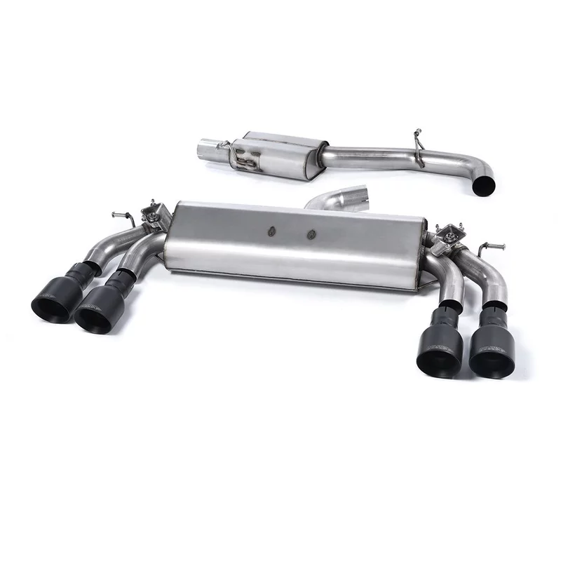 Image of Cat-Back Milltek 3" Quad 100mm GT100 für VW GOLF VII (5G1, BQ1, BE1, BE2) 2.0 R 4motion 280 PS
