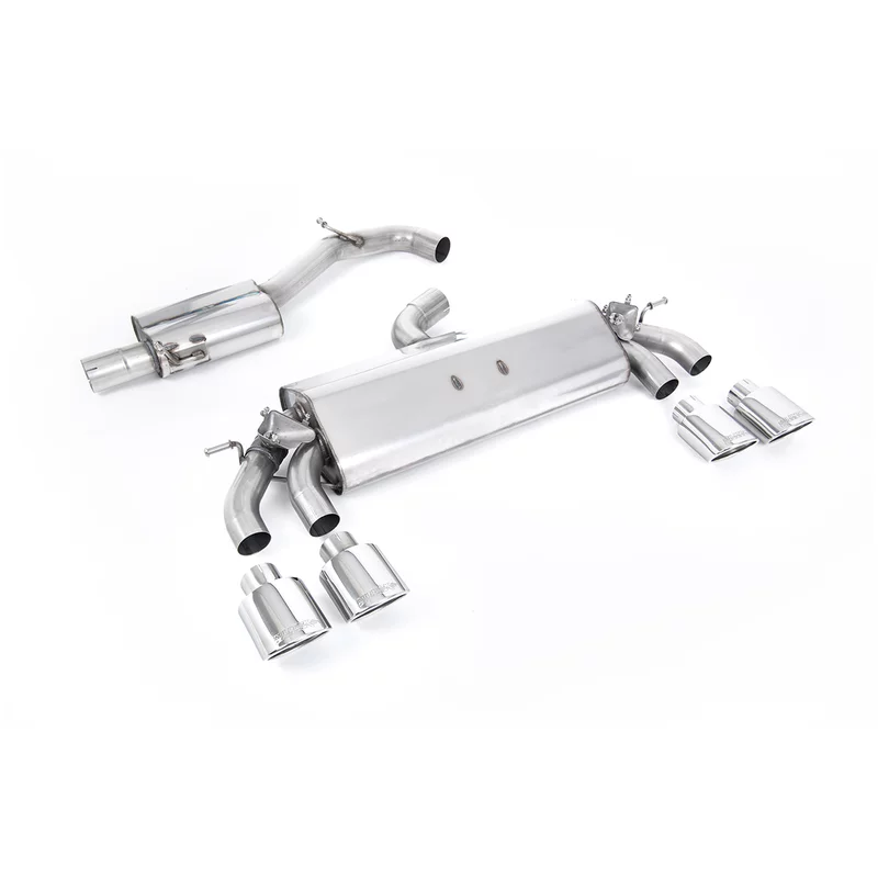Image of Cat-Back Milltek 3" für VW GOLF VII (5G1, BQ1, BE1, BE2) 2.0 R 4motion 310 PS