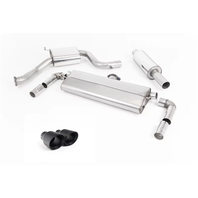 Image of Cat-Back Milltek 3" Dual 100mm GT100B für VW GOLF VII (5G1, BQ1, BE1, BE2) 2.0 GTI 245 PS