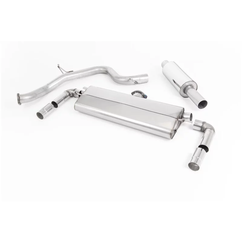 Image of Cat-Back Milltek 3" für VW GOLF VII (5G1, BQ1, BE1, BE2) 2.0 GTI TCR 290 PS