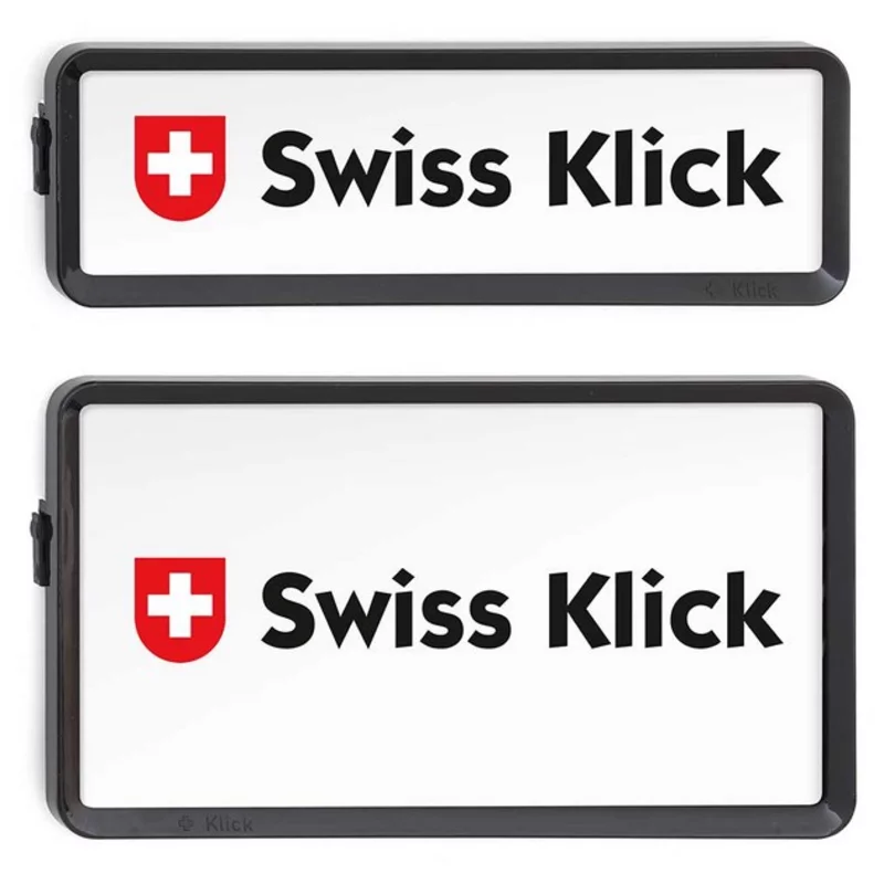 SwissKlick  Schwarz (Hochformat)