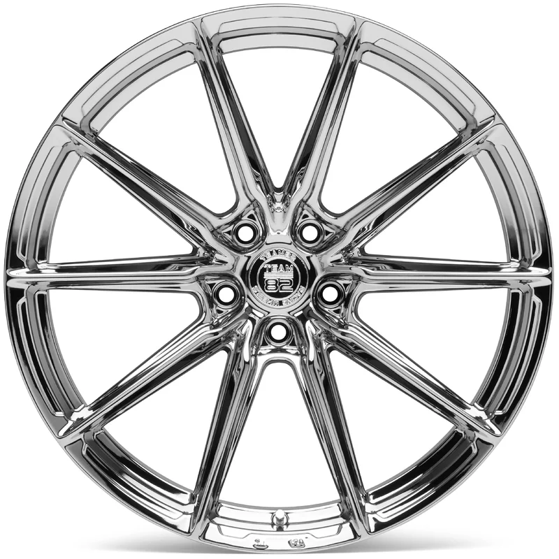 Image of Team82 SI610 9.0x20 5x112 ET40 Chrome Felgen