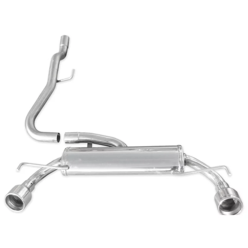 Image of Endschalldämpfer Inoxcar 102mm Rolled für OPEL CORSA D (S07) 1.6 Turbo (L08, L68) 192 PS