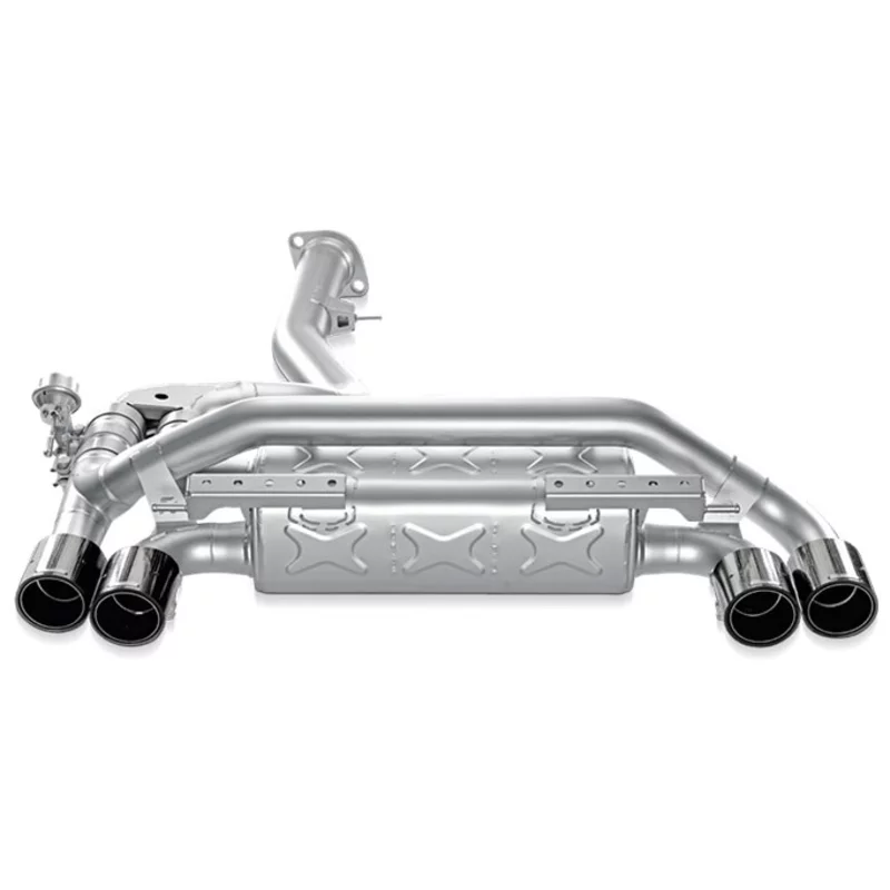 Image of Endschalldämpfer Akrapovic ohne Endrohre für BMW 1 Coupé (E82) M 340 PS