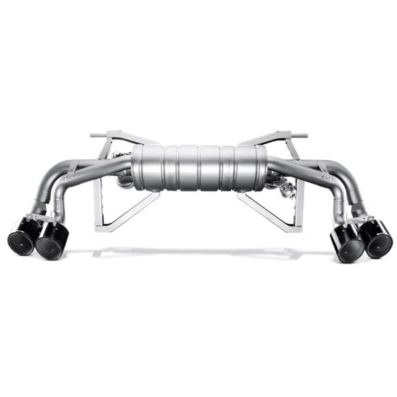 Image of Endschalldämpfer Akrapovic ohne Endrohre für LAMBORGHINI GALLARDO 5.2 LP560-4 560 PS