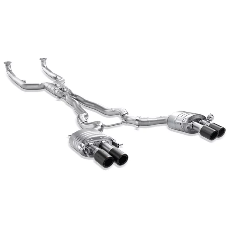 Cat-Back Akrapovic Evolution Line Sportauspuffanlage  ohne Endrohre für BMW 5 (F10) M5 Competition 575 PS