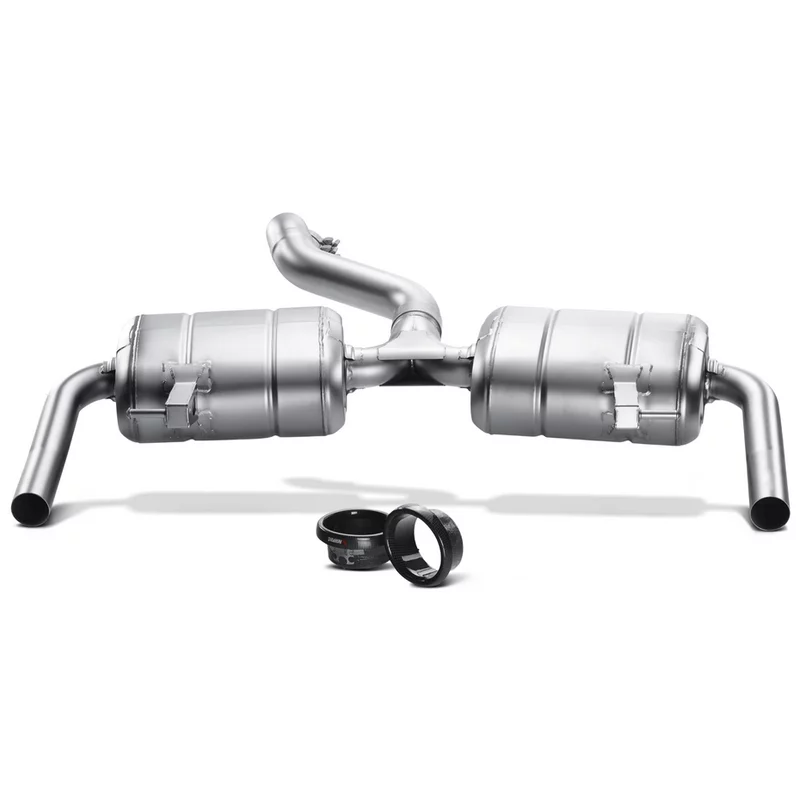 Image of Endschalldämpfer Akrapovic für RENAULT CLIO III (BR0/1, CR0/1) 2.0 16V Sport 200 PS