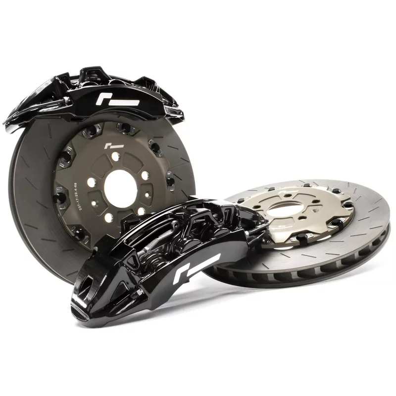 Image of Bremssysteme Vorne Racingline Stage 3 380mm Black Bremsen-Kit