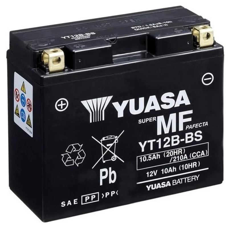 Image of Batterie Yuasa YT12B 12V 10.5Ah
