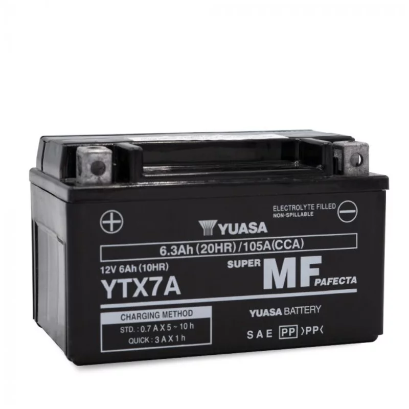 Image of Batterie Yuasa YTX7A 12V 6.3Ah