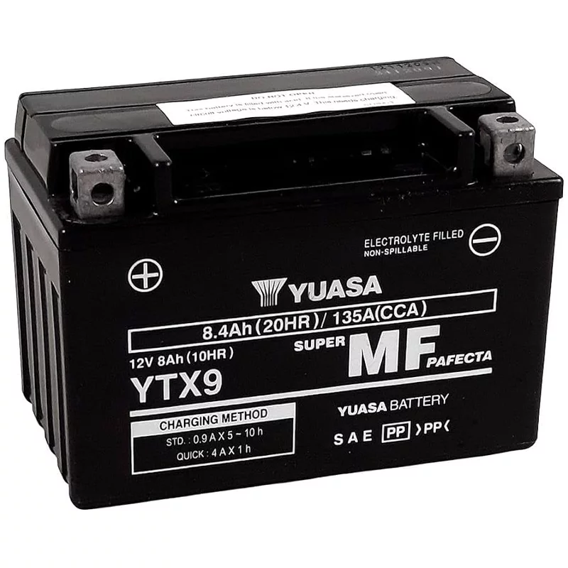 Batterie Yuasa YTX9  12V 8.4Ah