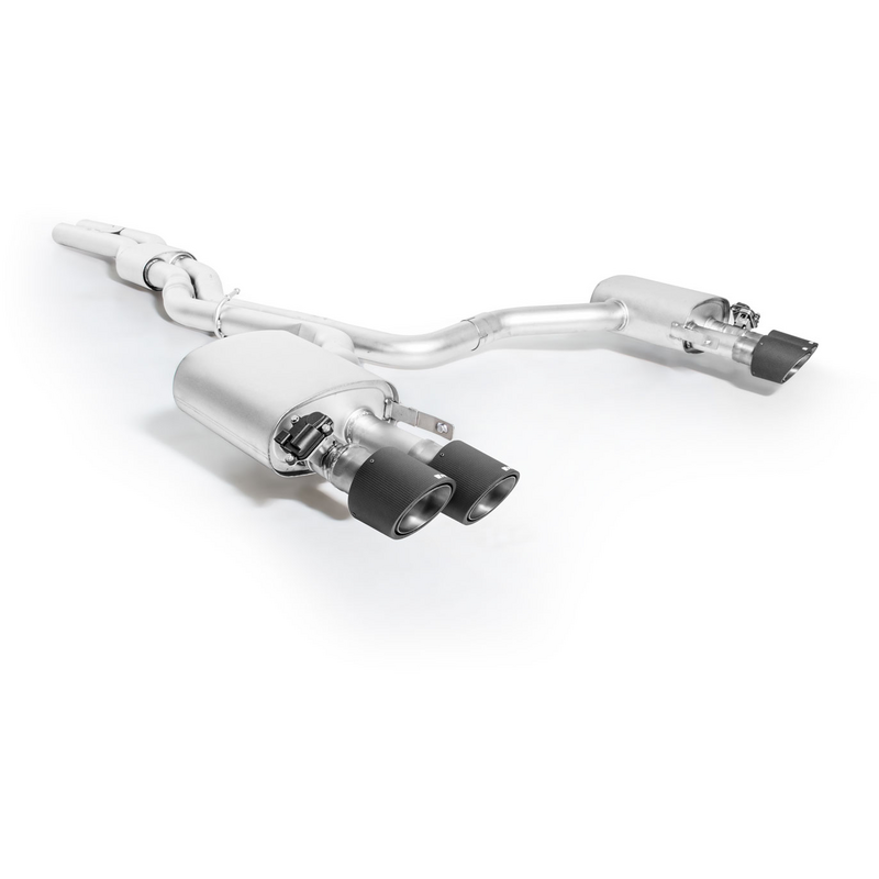 Echappement Final Remus  102mm Straight Cut pour AUDI A7 Sportback (4KA)  RS7 TFSI Mild Hybrid quattro 600cv