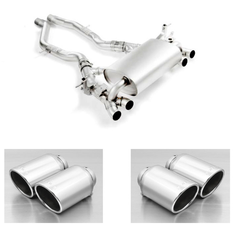 Echappement Final Remus  2.75" 102mm Rolled pour BMW 2 Coupé (F22, F87)  M2 Competition 411cv