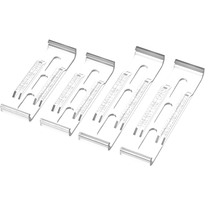 21Cars  Transparente Rahmenlose Kennzeichenhalter (Langformat) für BMW 3 Compact (E36)  323 ti 170ps