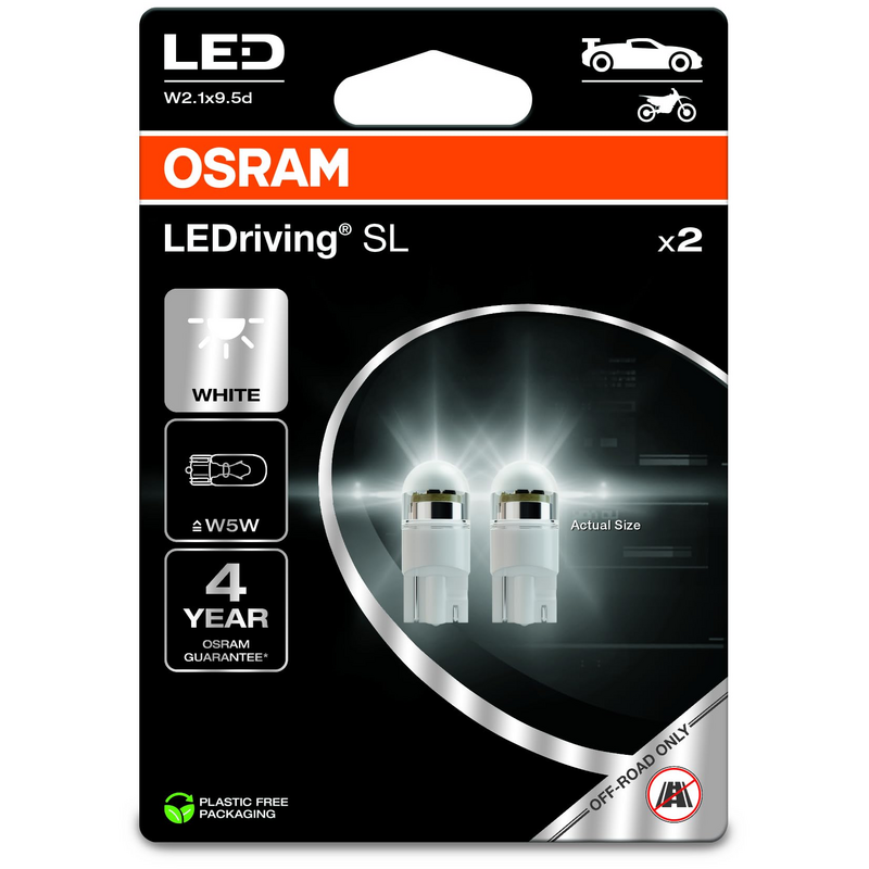 Leds Osram LEDriving SL Cool White 12V 1W 6000K W5W  für BMW 7 (E65, E66, E67)  745 d 329ps