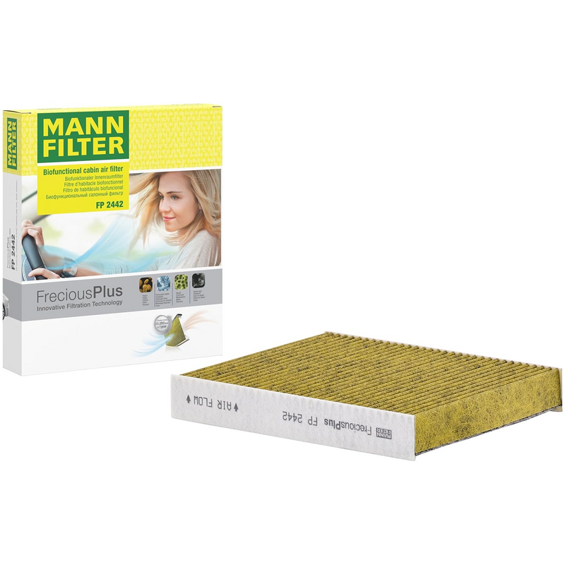 Filtre à Pollen anti-allergènes MANN FreciousPlus