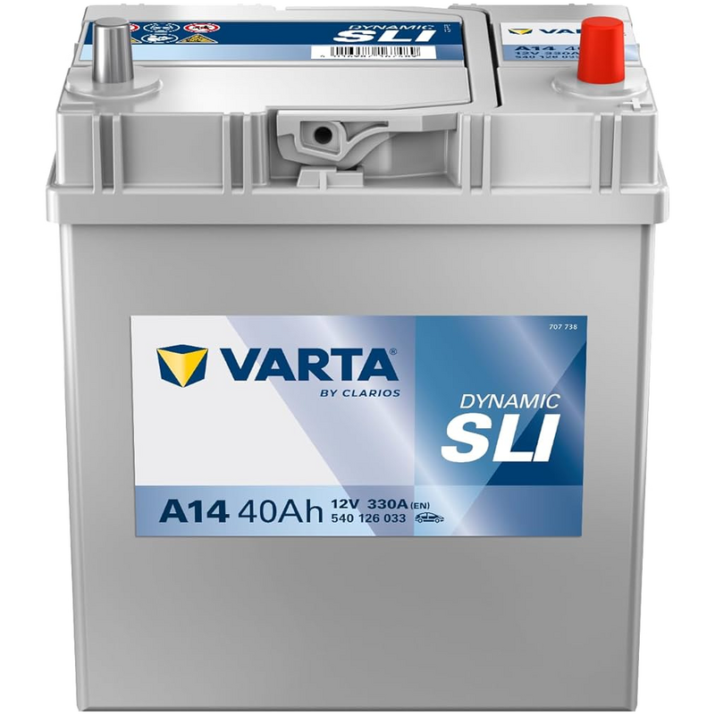 Batterie Voiture Varta A14 Dynamic SLI 12V 40Ah  330A