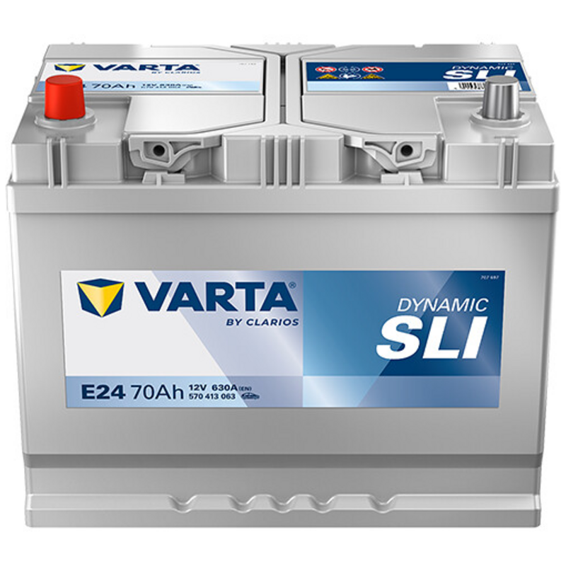 Autobatterie Varta E24 Dynamic SLI 12V 70Ah  630A