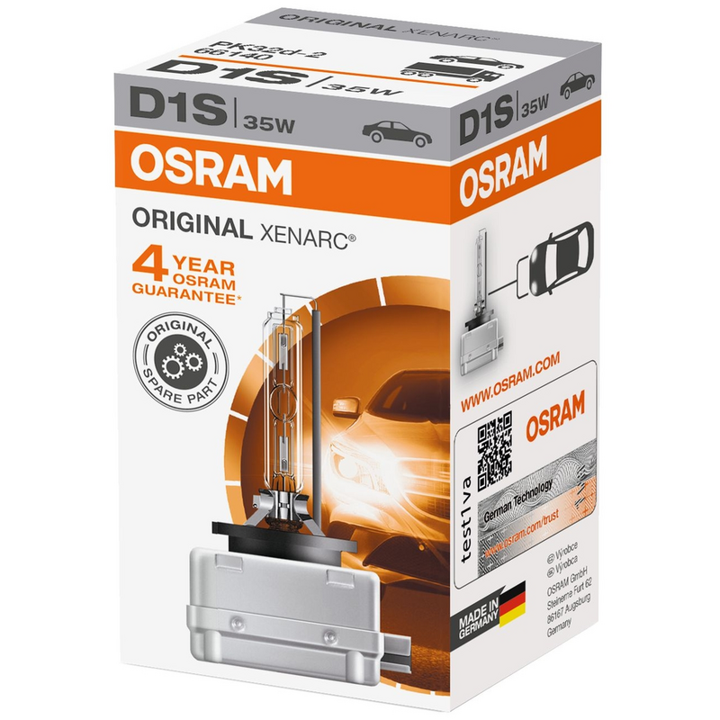 Ampoule Xénon Osram Xenarc D1S Original  pour VW PASSAT CC B6 (357)  2.0 TDI 4motion 170cv