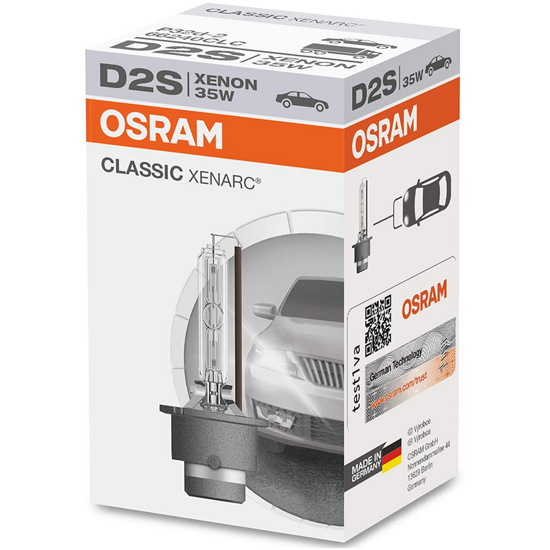 Ampoule Xénon Osram Xenarc D2S Classic  pour BMW 3 Décapotable (E46)  325 Ci 192cv
