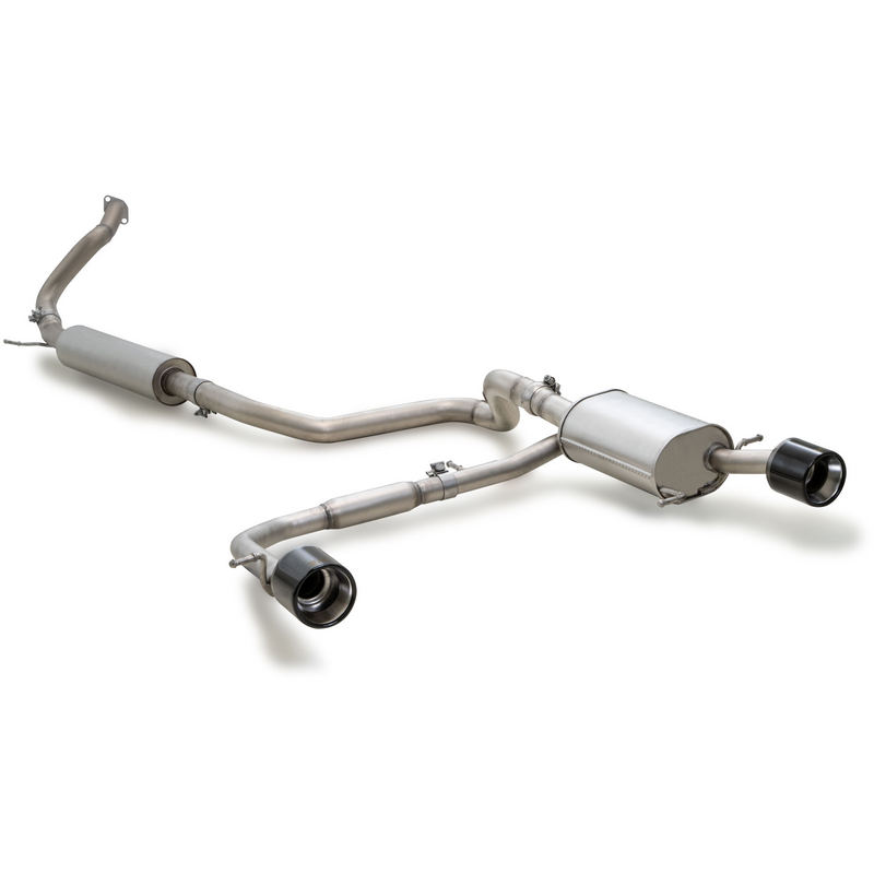 OPF-Back Remus  65mm 115mm Schwarzchrom für SUZUKI SWIFT V (AZ)  1.4 Sport SHVS 129ps