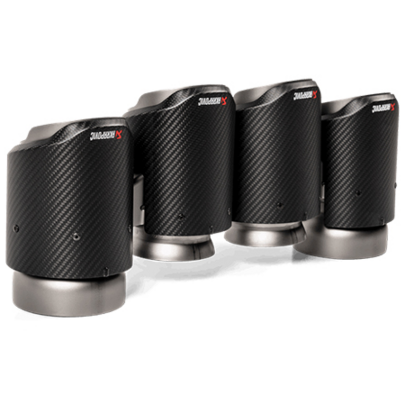 Embouts d'échappement Akrapovic  pour BMW X4 (G02, F98)  M 480cv