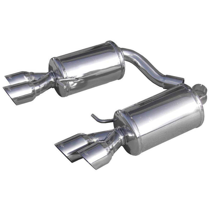 Echappement Final Inoxcar  2x80mm Racing Angled pour AUDI A4 B8 (8K2)  S4 quattro 333cv