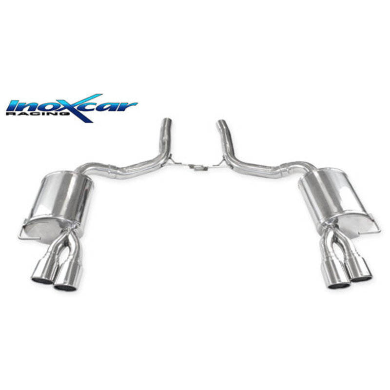 Echappement Final Inoxcar  2x90x85 pour AUDI A6 C6 (4F2)  S6 quattro 435cv