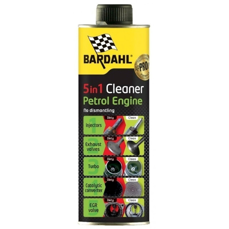  Bardahl 5in1 Cleaner (Benzin Motoren) 500ml für RENAULT WIND (E4M_)  1.6 (E4MB, E4MC) 133ps