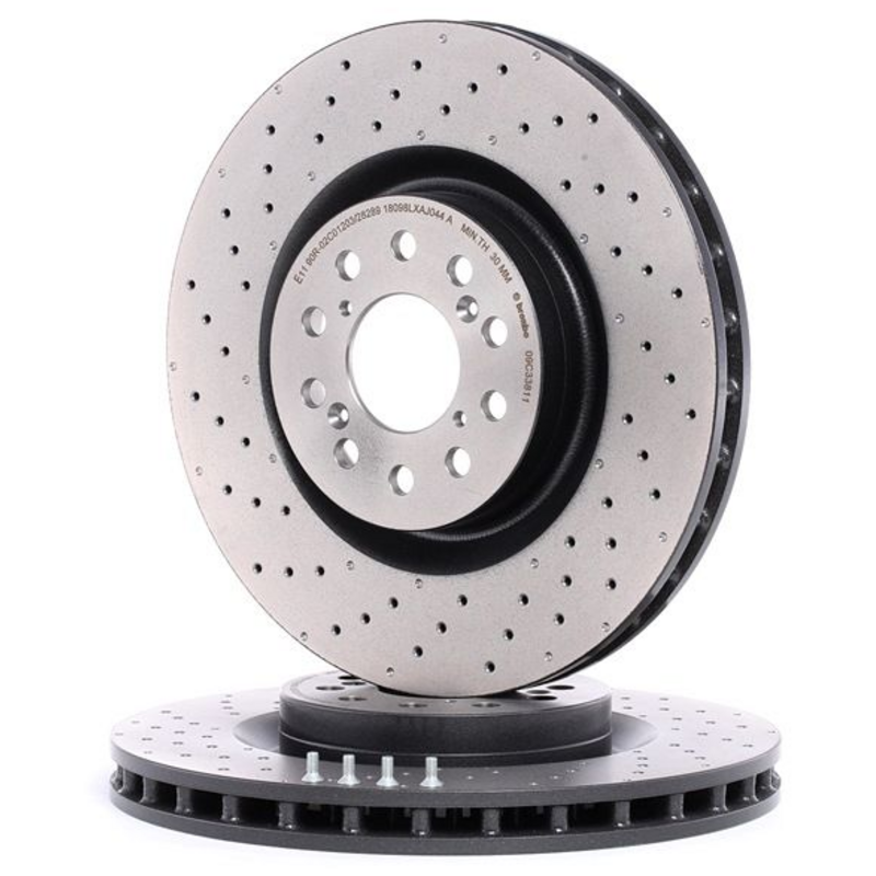 Disque de Frein Avant Percé Brembo 