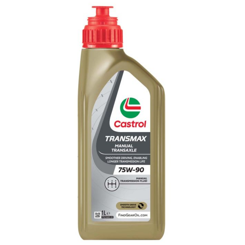 Huile de Boite à Vitesses Castrol Transmax Manual Transaxle 75W90 1L pour BMW 3 Décapotable (E46)  318 Ci 143cv